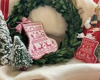 A Danish Stocking - JBW Designs - Cross Stitch Chart