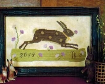 Spring Meadow - Scattered Seed Samplers - Cross Stitch Chart
