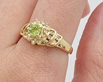 14K VINTAGE DESIGN RING