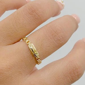 14K Links Ring