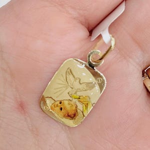 14K MY BAPTISM PENDANT