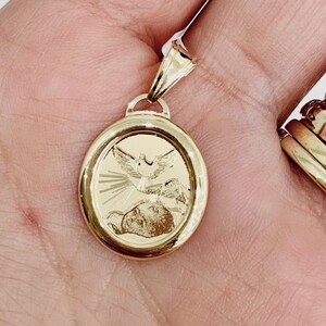 14K MY BAPTISM PENDANT
