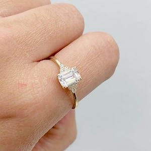14K SQUARE RING