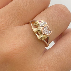 14K Elephant Ring