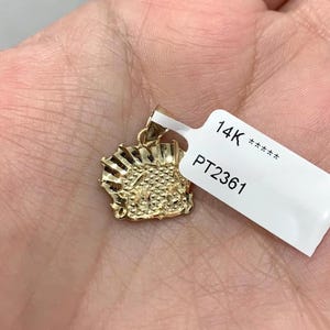 14K MEDIUM BETTYBOOP PENDANT image 1