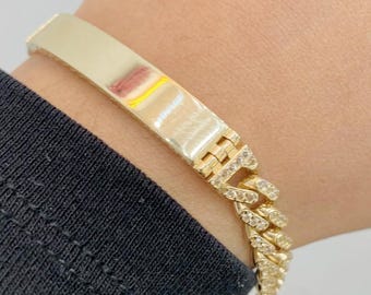 14K CZ BRACELET