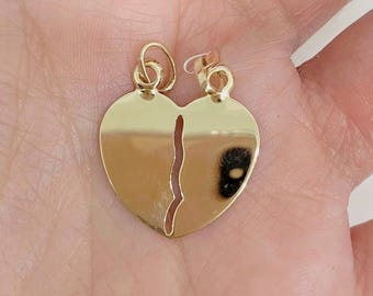 14K HEART PENDANT