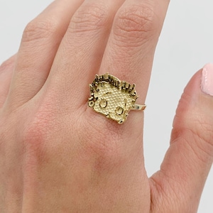 14K BETTY BOOP RING 3