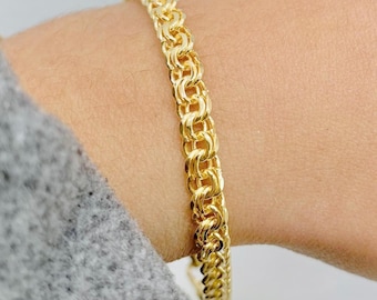 14K CHINO LINK BRACELET