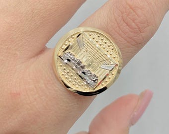 14K LAST SUPPER RING