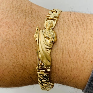14K SAN JUDAS BRACELET
