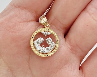 14K NATIVITY Of JESUS PENDANT