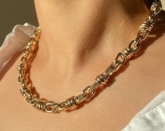 14K Mykonos Open Link Chain