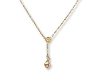 14K Love Charm Necklace