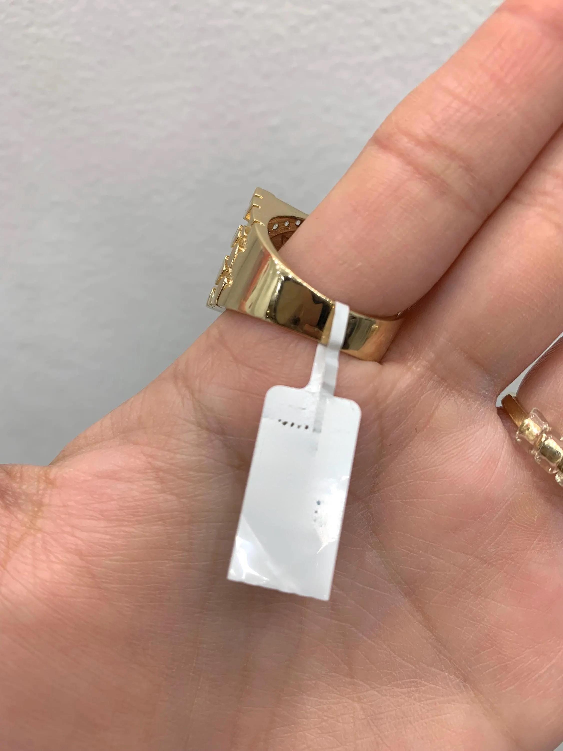 14K FASHION CENTENARIO RING - Etsy