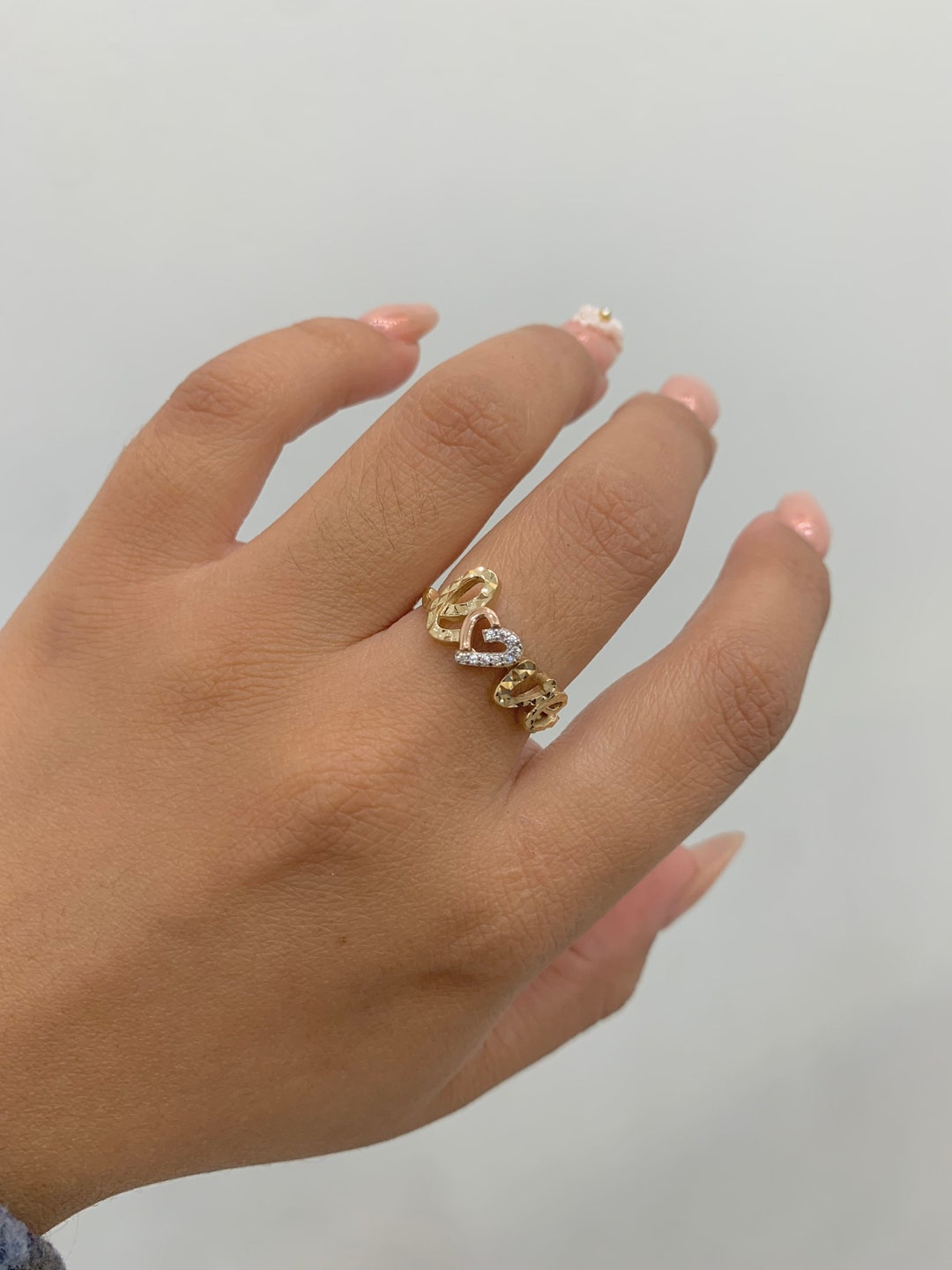 今年の新作から定番まで！ 14k Love Etsy - Ring アクセサリー