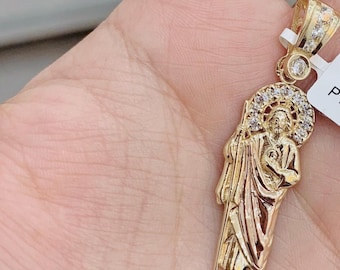 14K SAN JUDE PENDANT