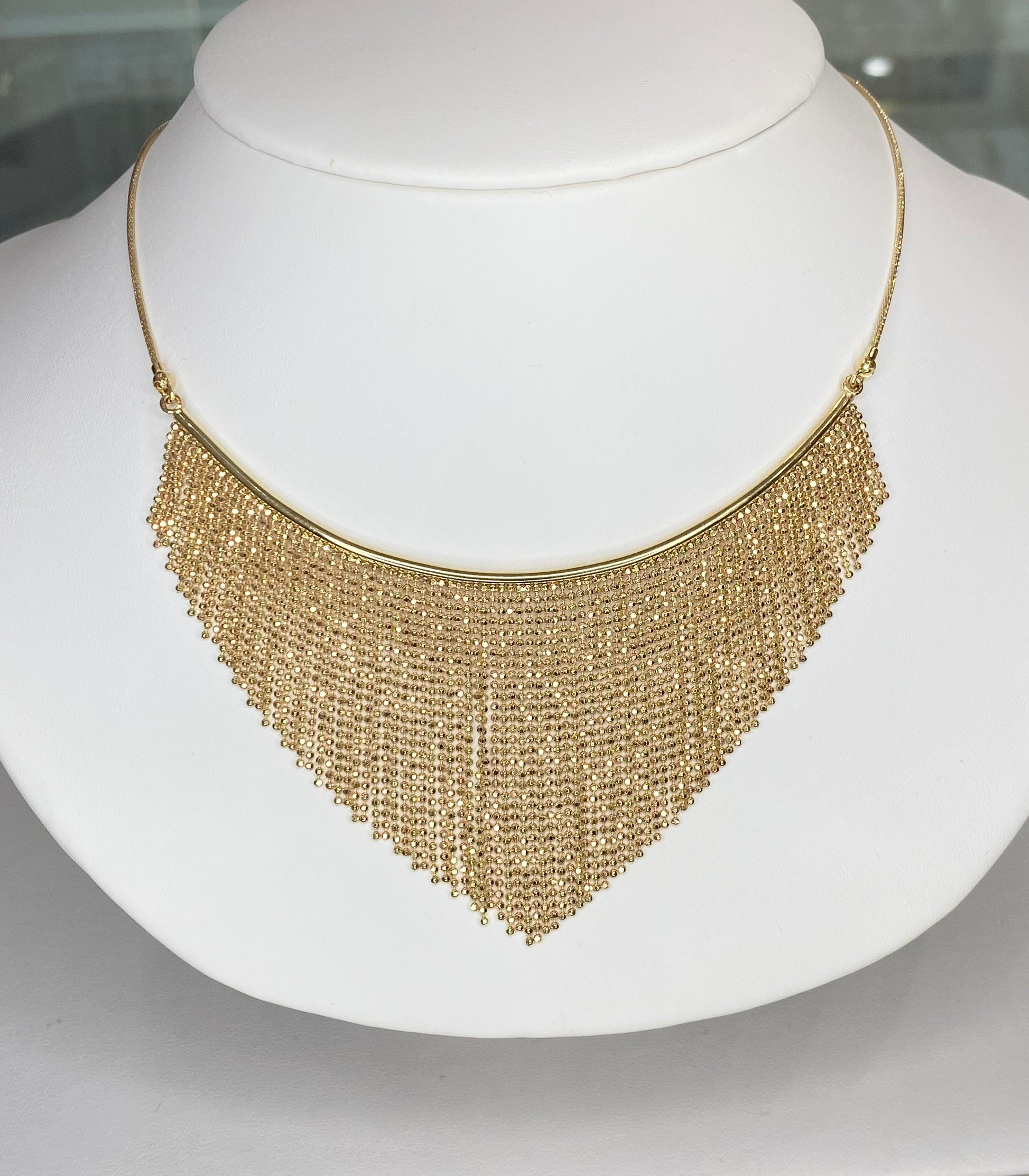美品　Ameri vintage CHAIN FRINGE NECKLACE Ameri（アメリ）の「CHAIN FRINGE NECKLACE（ネックレス）」 - WEAR