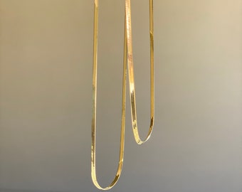 14K MINI 2MM HERRINGBONE