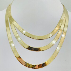 14K 6MM Herringbone