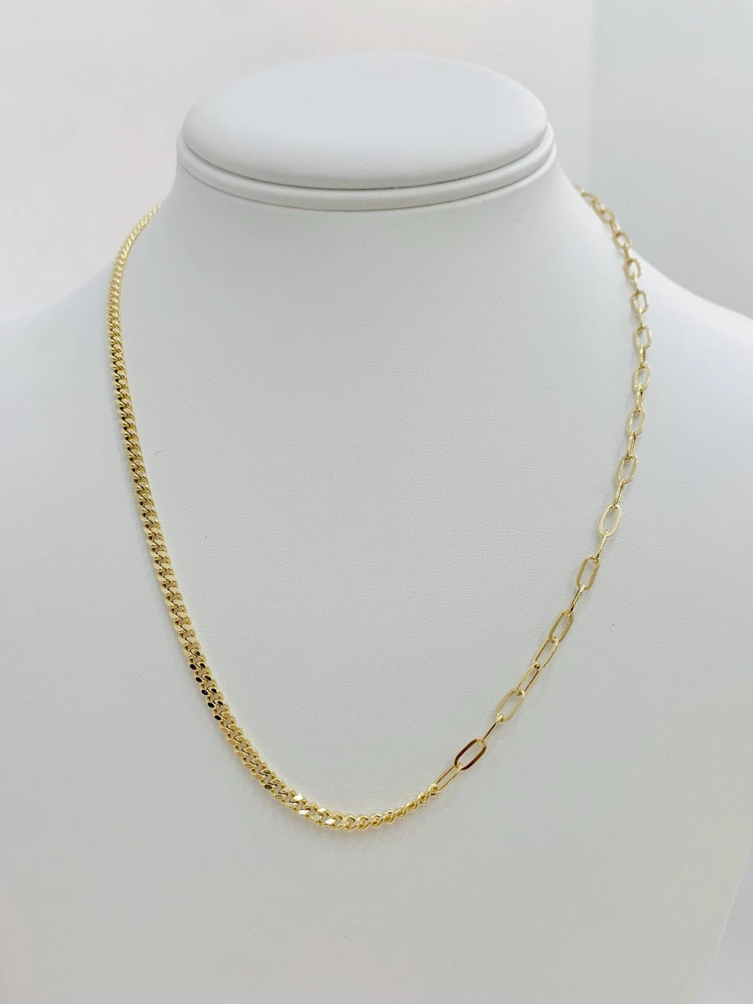 Mix Link Chain 14K MIX LINKS CHAIN - Etsy
