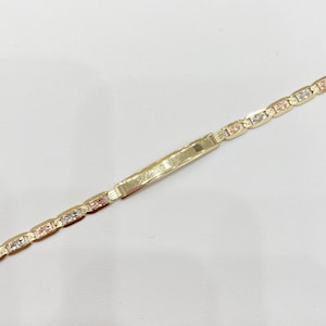14K Valentino ID Bracelet immagine 1