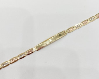 14K Valentino ID Bracelet