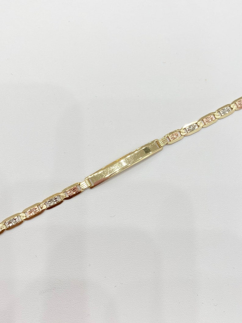 14K Valentino ID Bracelet immagine 1