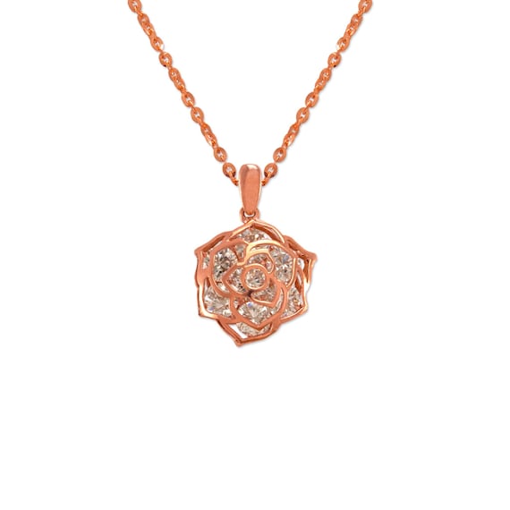 Rose gold pendants sale discount