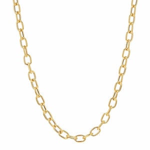 14K 5MM Oval Open Link Chain