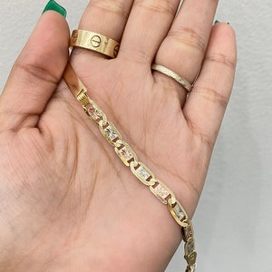 14K Valentino ID Bracelet immagine 2
