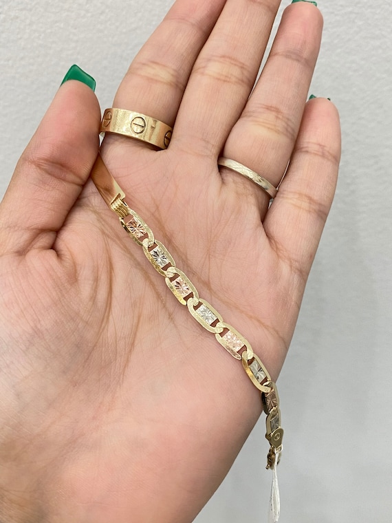 14K Valentino ID Bracelet - Etsy