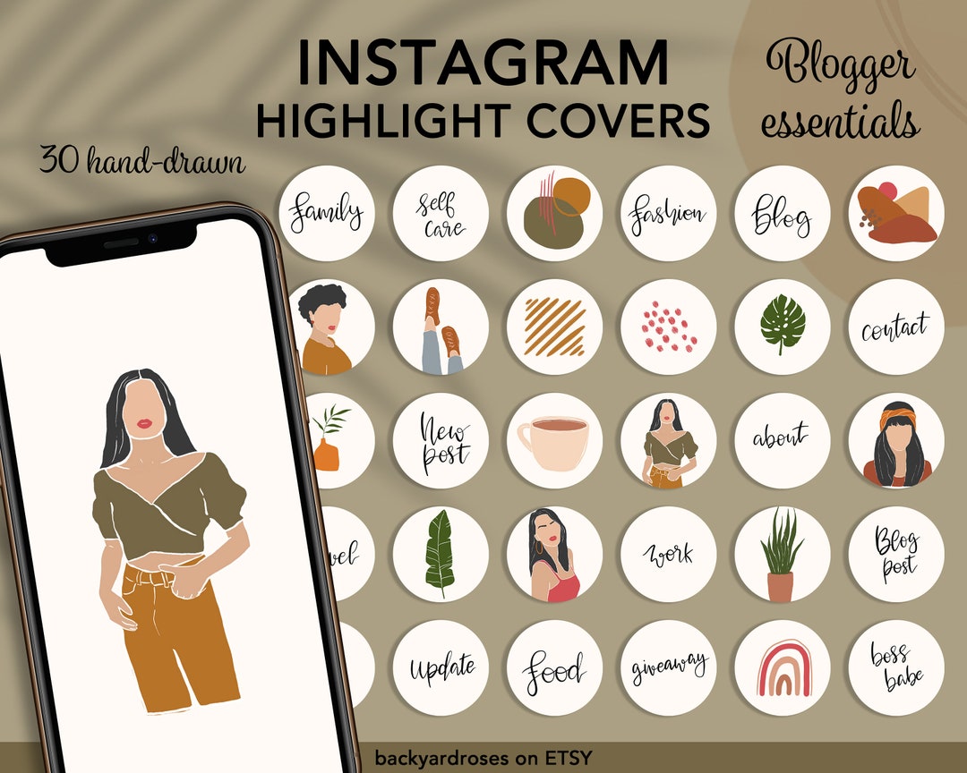 Buy Instagram Story Highlight Icons Boho Instagram Highlight Online in ...