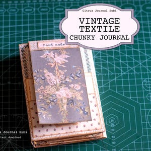 Vintage Textil, Chunky Junk Journal, Vintage Rosen, gefüllte Taschen, alte Ephemera, Vintage Journal Tags, Journal Postkarten, Wallpaper Roses