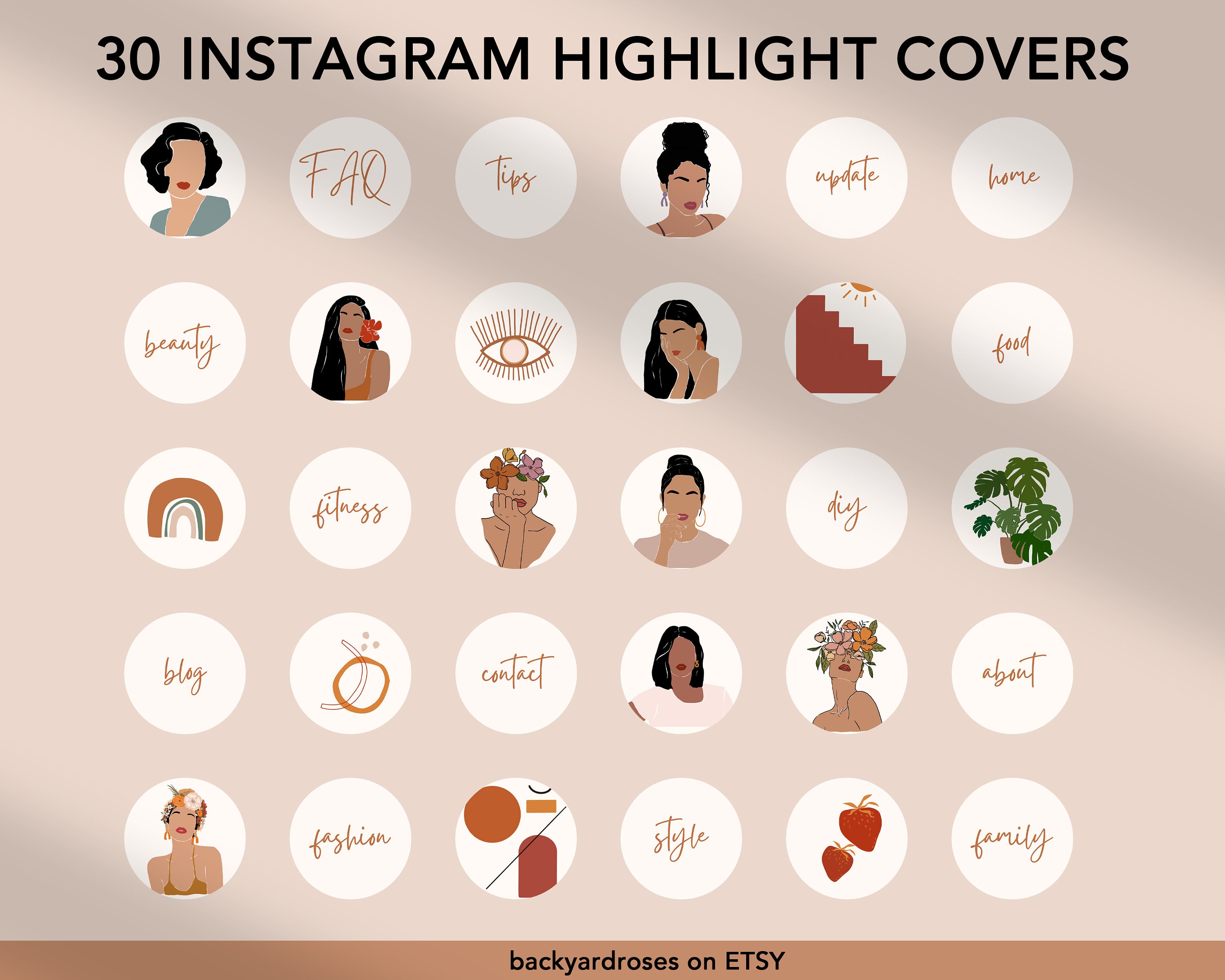 Buy Instagram Highlight Story Social Media Stories Highlight Online in ...