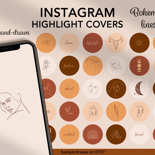 Self Care Icons Instagram Highlight Story Social Media - Etsy India