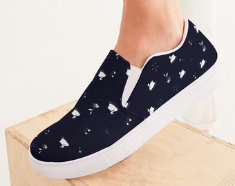 Chaussure en toile à enfiler Slip-On pour femmes Swans