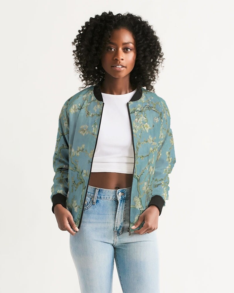 VANS×ゴッホ アーモンドの花 ボンバージャケットM アーモンドの花 by ヴィンセント・ファン・ゴッホ ジャケット