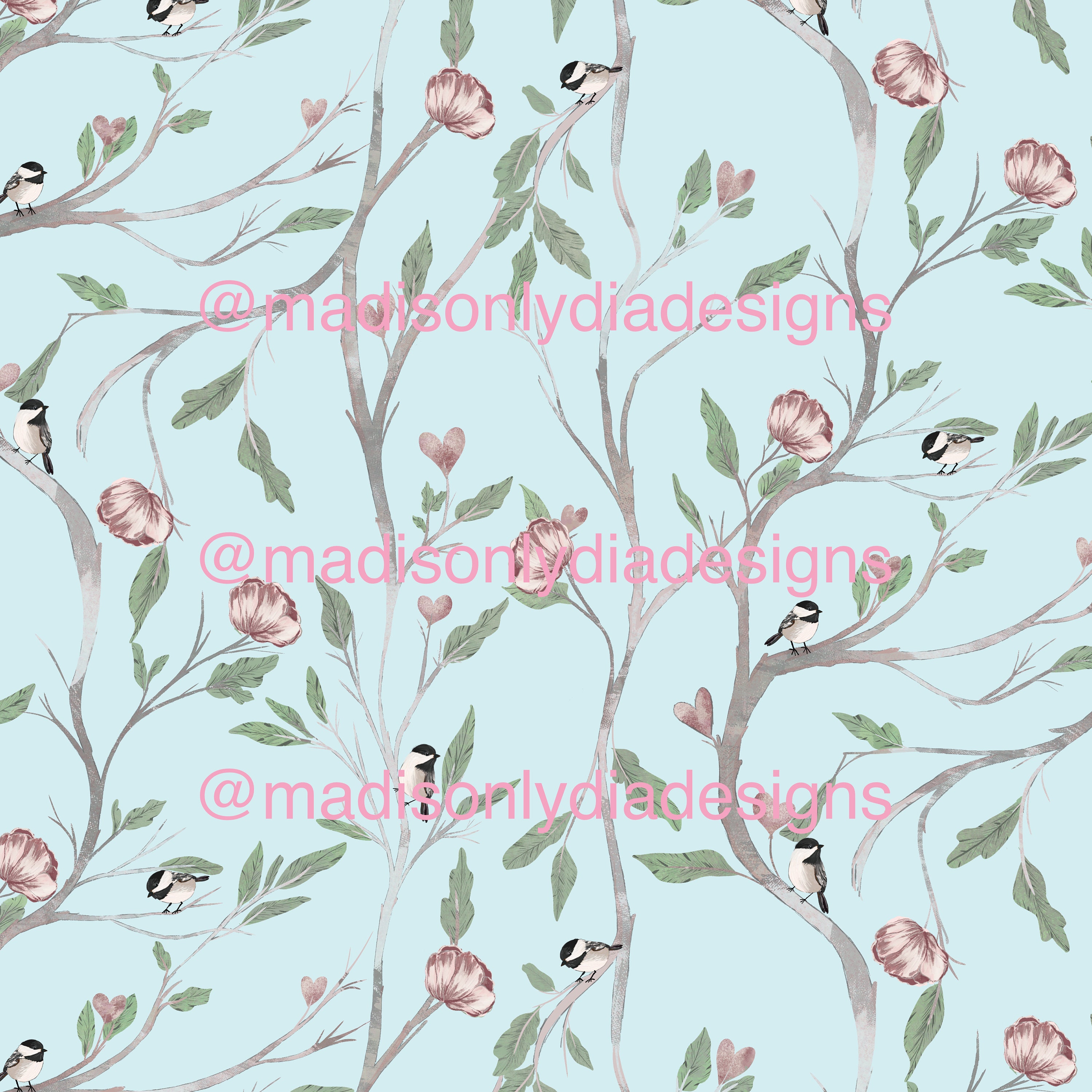 Custom Pattern | Custom Fabric Pattern | Custom Art | Hand Drawn ...