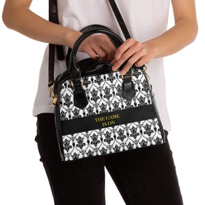 Bolso de hombro Sherlock / Monedero lindo / Bolso cruzado / Regalos de libros clásicos / Regalos de Sherlock Holmes / Londres / Cuero de imitación / Regalos para ella