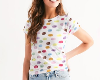 T-shirt francese in amaretto da donna