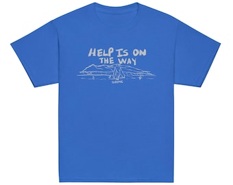 Tobymac Help Is On The Way Youth T-shirt | Christian Shirts| Cool T-shirts | Music Shirts | Christian Gifts | Inspirational shirt
