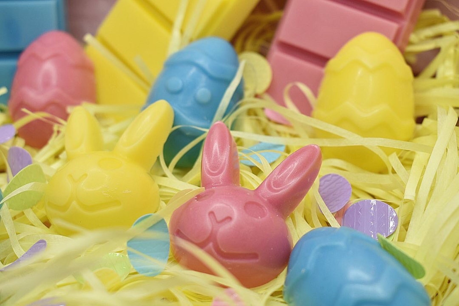 Easter Wax Melt Bundles / Wax Bunny / Wax Rabbit / Wax Egg / Etsy