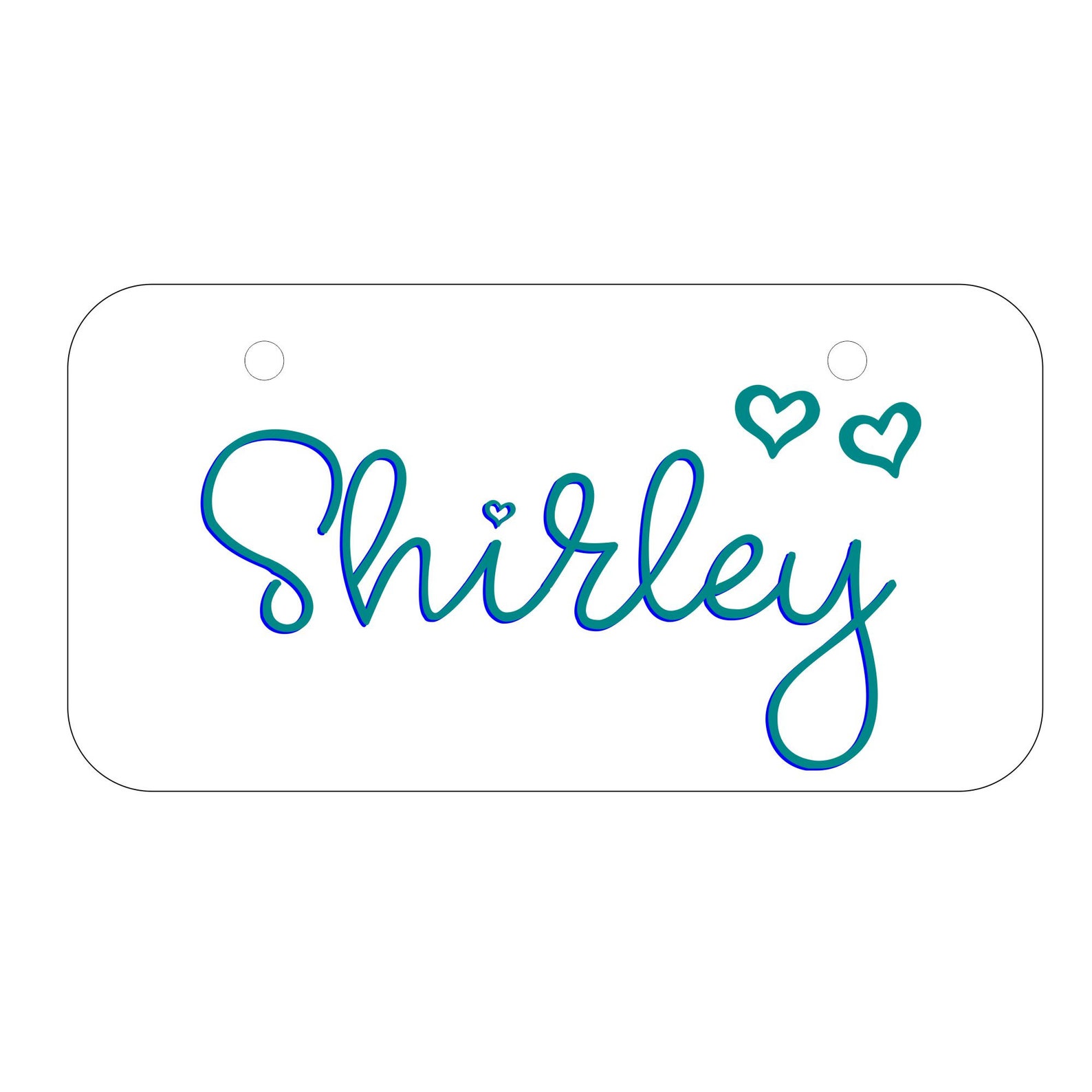 Customized Bicycle License Plate Personalized Bike Name Etsy