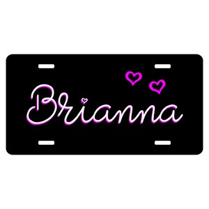 Customized License Plate | Personalized License Plate | Personalized Name License Plate | Custom Name License Plate