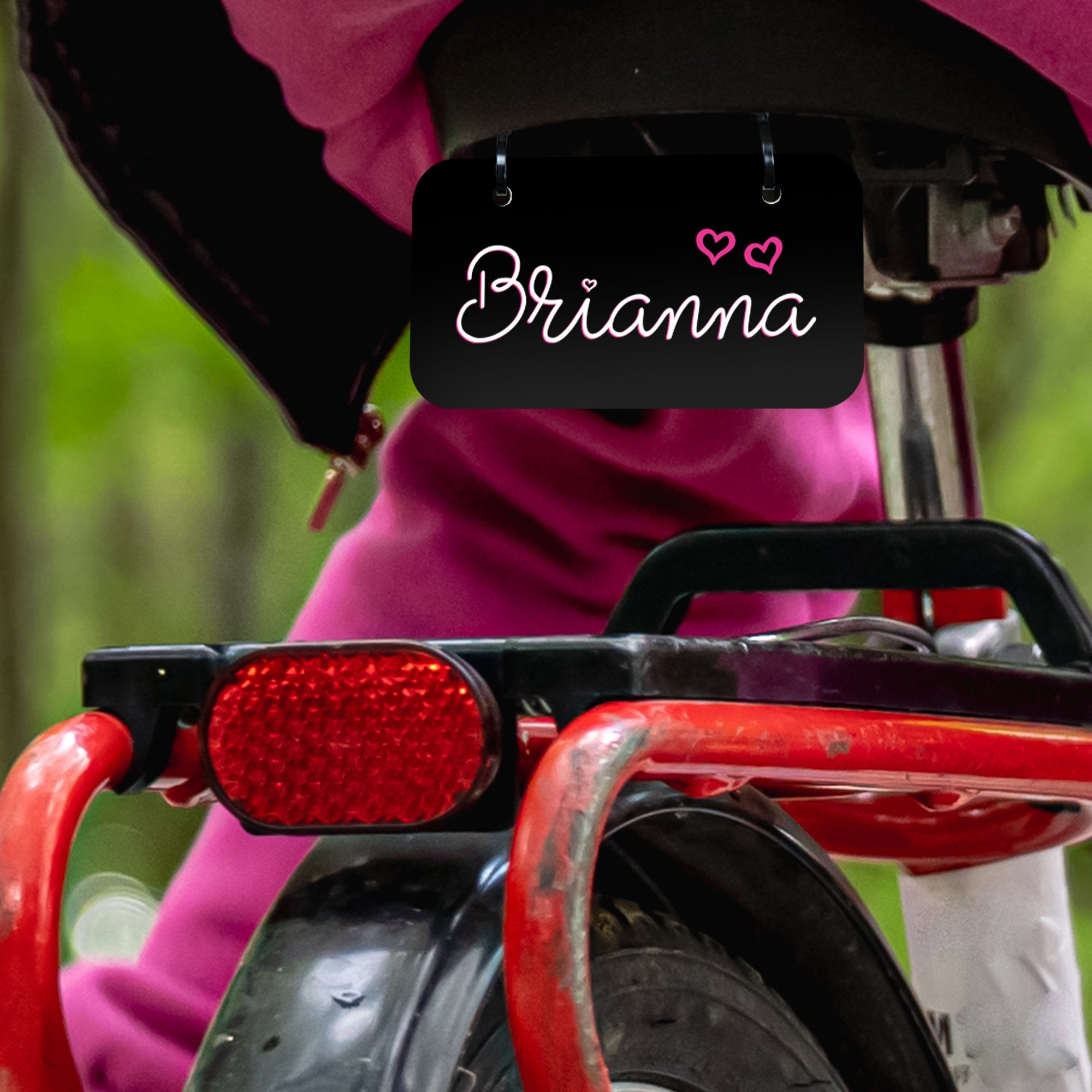 Customized Bicycle License Plate Personalized Bike Name Etsy