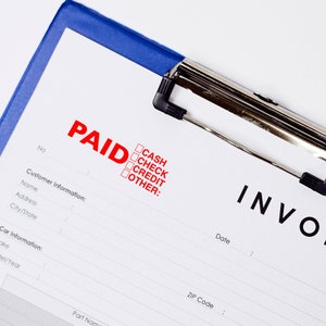 Paid Cash Credt Check Other Stamp | Professional Stamp | Office Stamp | Desk Stamp | Business Stamp | Home Office Stamp