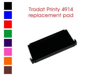 Ink Pad Replacement for Trodat Printy 4914 | Trodat Printy 4914 Replacement Pad | Ink Pad for Self-Inking Trodat 4914 Stamper