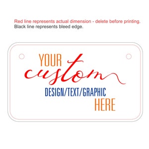 Custom Designed Motorcycle License Plate | Your Custom Motorcycle License Plate | Personalized Motorcycle Name Plate | Motorcycle Logo Plate