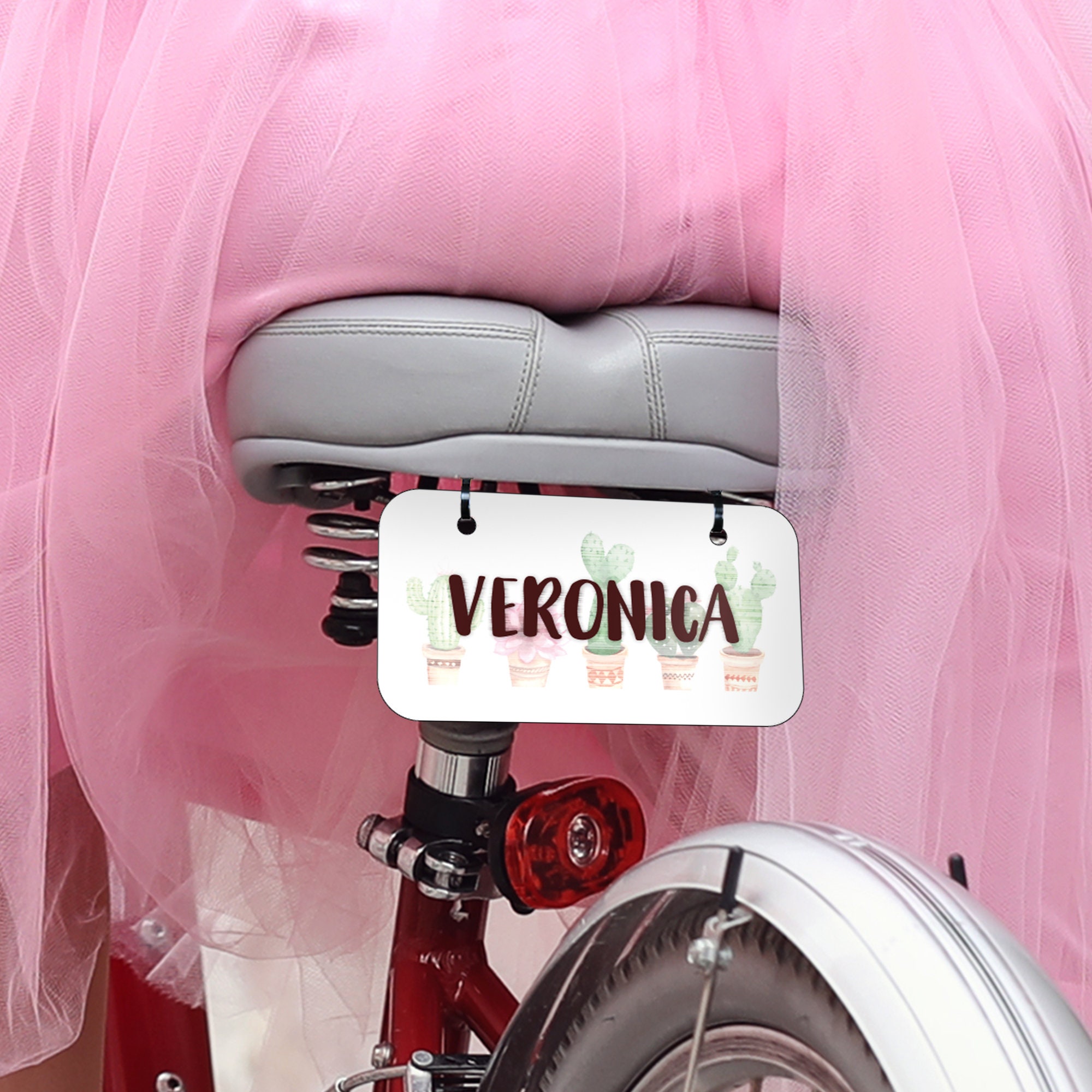 Toys & Games Sports & Outdoor Recreation Cactus Bike License Plate